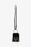 Chloe Black Suede Mini Faye Mini Crossbody