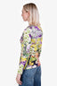 Mary Katrantzou Printed Long Sleeve Top Size S