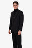 Tom Ford Black Nylon Compact Sartorial Blazer Size 48 Mens