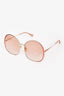 Chloe Peach Tint '14S' Sunglasses