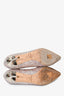 Jimmy Choo Pink/Silver Sparkly Heels Size 37.5