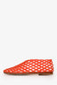 The Row Red PVC Jelly "Mara" Sandals Size 38.5