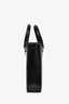 Prada Black Leather Small Double Handle Tote with Strap
