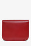Celine Red Leather Medium Box Bag