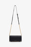 Burberry Black Canvas Leather House Check Crossbody Bag