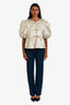 Reformation Blue Denim 'Jax' Stretch High Rise Straight Jeans Size 26
