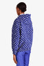 Louis Vuitton SS22 Blue/White Monogram Zip-up Jacket Size 36