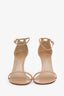 Stuart Weitzman Nude Patent Leather Strappy Heels Size 12