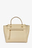 Celine Cream Leather Nano Belt Bag with Strap