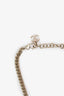 Pre-loved Chanel™ 2023C Gold Toned Black Heart CC Choker