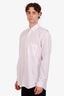 Balenciaga White Logo on Back Button-Down Size 38 Men's