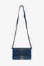 Pre-loved Chanel™ Blue Stingray Leather Small Boy Bag