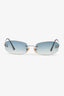 Pre-loved Chanel™ Rimless Black Tint Sunglasses