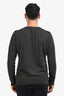 Neil Barrett Grey Silk Cashmere British Flag Sweater Size XL Mens