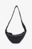 Lemaire Brown Leather Croissant Small Shoulder Bag