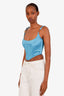 Versace Blue Medusa Corset Size 38