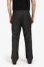 Etro Dark Grey Wool Pants Size 48 Mens