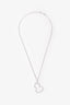 Qeelin 18K White Gold Diamond Set Wulu Largen Pendant Necklace