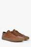 Common Projects Brown Leather Sneakers Size 40 Mens