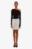 Isabel Marant Etoile Silver Mini Skirt Size 44