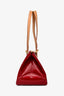 Louis Vuitton Red Monogram Vernis Rosewood Avenue Tote Bag