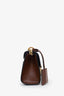 Gucci Black Guccissima Leather Small Padlock Bag