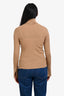 Lorena Antoniazzi Brown Ribbed Turtleneck Sweater Estimated Size XS