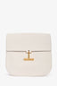 Tom Ford White Leather Large Tara Crossbody Bag