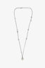 Pre-loved Chanel™ 2008 Pearl & Strass Long Station Necklace