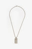 Tiffany & Co. Sterling Silver Atlas Dog Tag Necklace