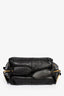 Christian Dior 2025 Black Crinkled Leather Small 'D-Journey' Hobo Bag