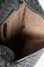 Bottega Veneta Black Leather Intrecciato Hobo Shoulder Bag