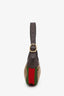 Gucci Brown Canvas Jumbo GG Ophidia Mini Shoulder Bag