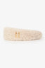 Miu Miu Cream Shearling Headband