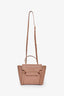 Celine Pink Leather Nano Belt Bag with Strap
