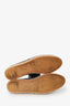 Pre-loved Chanel™ Black Lambskin Leather Interlocking CC Logo Espadrilles Size 41