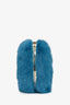 Gucci Teal Mink Fur Minaudière Clutch