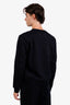 Maison Margiela Black Stripe Stamp Sweatshirt Size 48