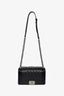 Pre-loved Chanel™ 2014 Limited Edition Chevron Quilted Leather Medium Boy Bag