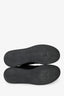 Gucci Black/White Leather GG Embossed Platform Sneakers Size 11 Mens
