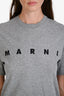 Marni Grey Cotton Logo T-Shirt Kids Size 12