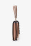 Sac à poignée supérieure Rockstud Valentino Blush en cuir de veau lisse avec bandoulière