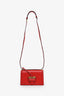 Loewe Red Leather Mini Barcelona Bag