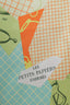 Hermès Orange/Yellow Silk Les Petits Papiers Scarf Size 70cm