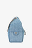Pre-loved Chanel™ Blue Denim Chanel™ 25 Small Shoulder Bag