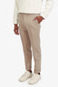 Ralph Lauren Purple Label Grey Wool Straight Leg Trousers Size 32 Men's
