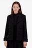 Pre-loved Chanel™ 2017 Runway Cuba Collection Black Boucle 4-Pocket Jacket Size 36