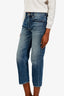 R13 Blue Denim 'D'arcy' Loose Straight Leg Jeans Size 25