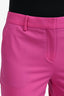 Theory Bright Pink Wool Blend Suit Size 6