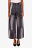 Eckhaus Latta Black Bend Wide Leg Jeans Size 31